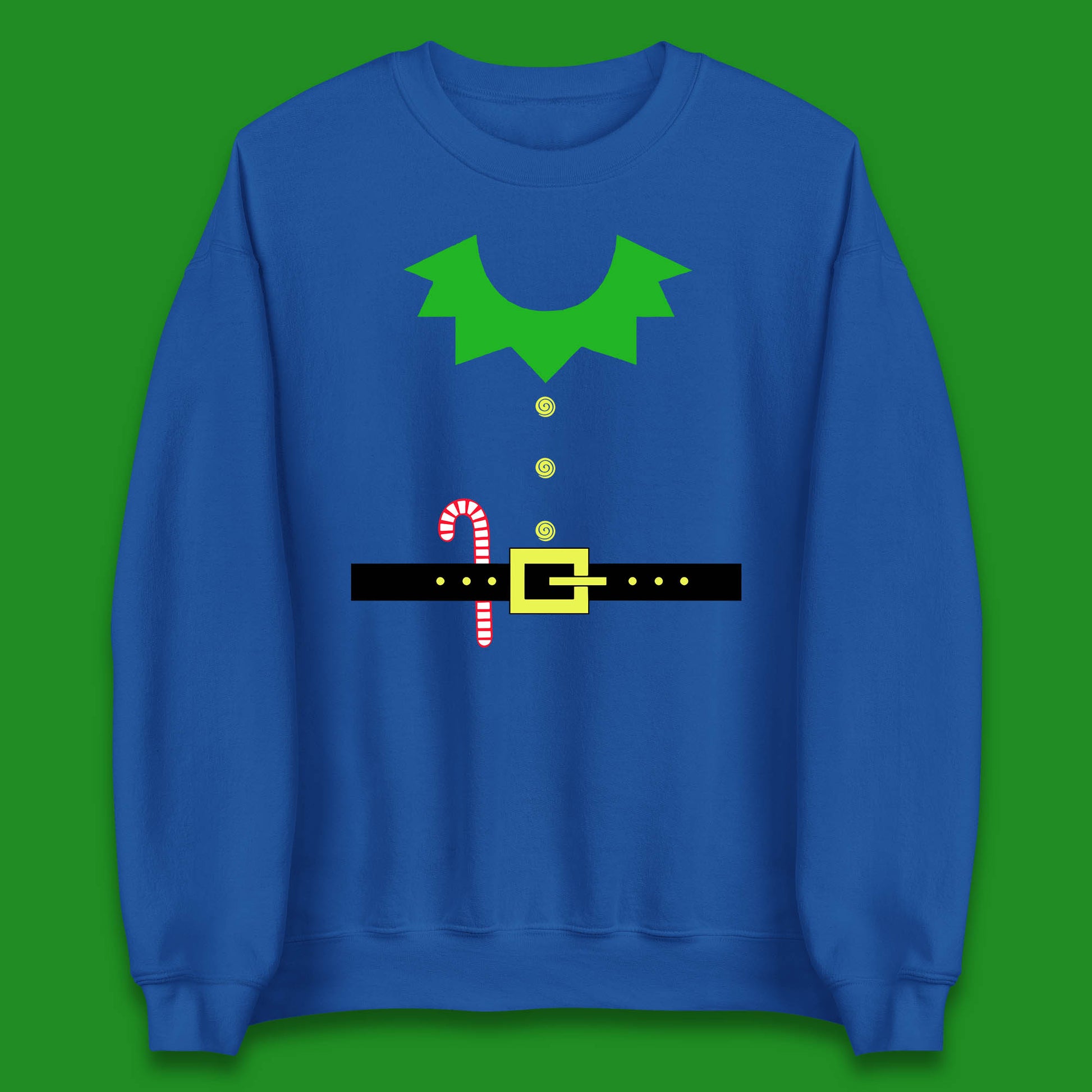 christmas elf costume christmas candy sweatshirt