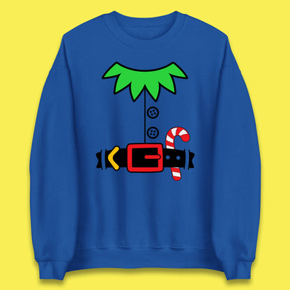 christmas elf costume sweatshirt