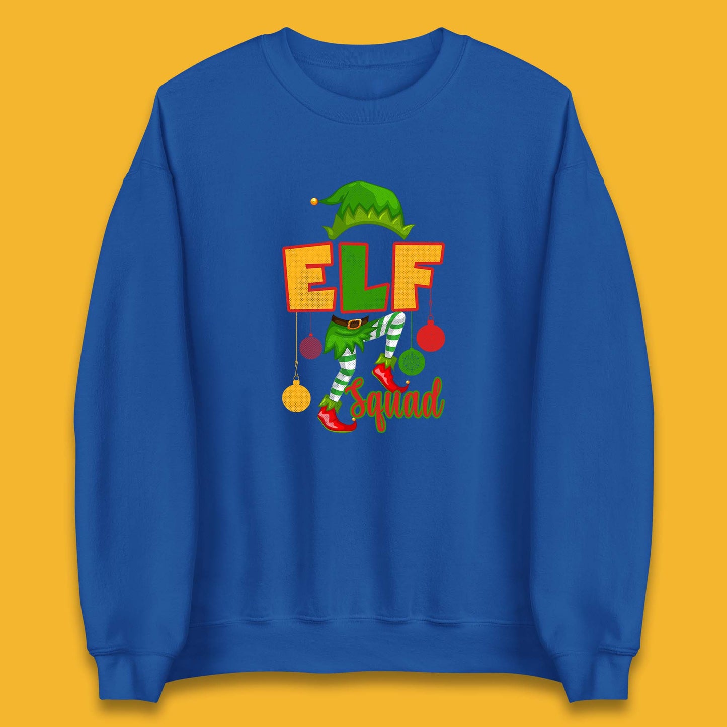 elf squad christmas sweatshirt