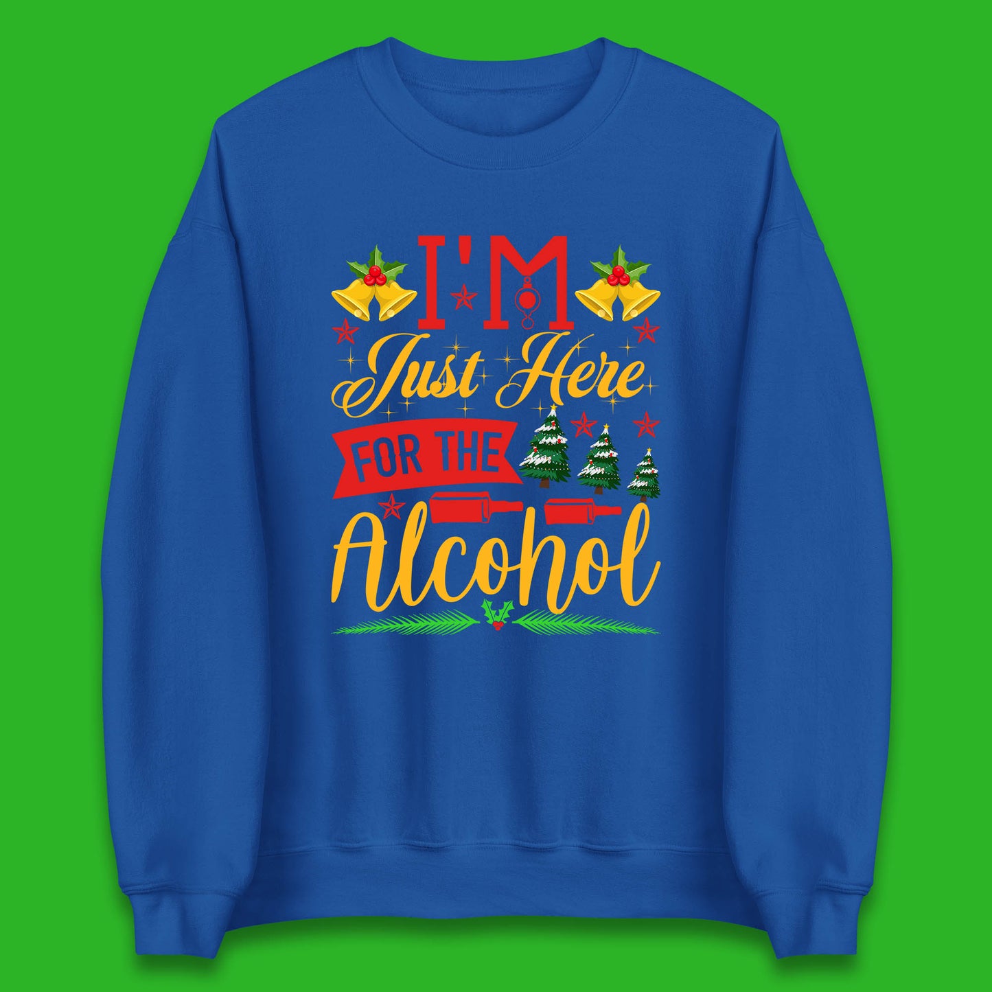 christmas drinking party sweatshirt