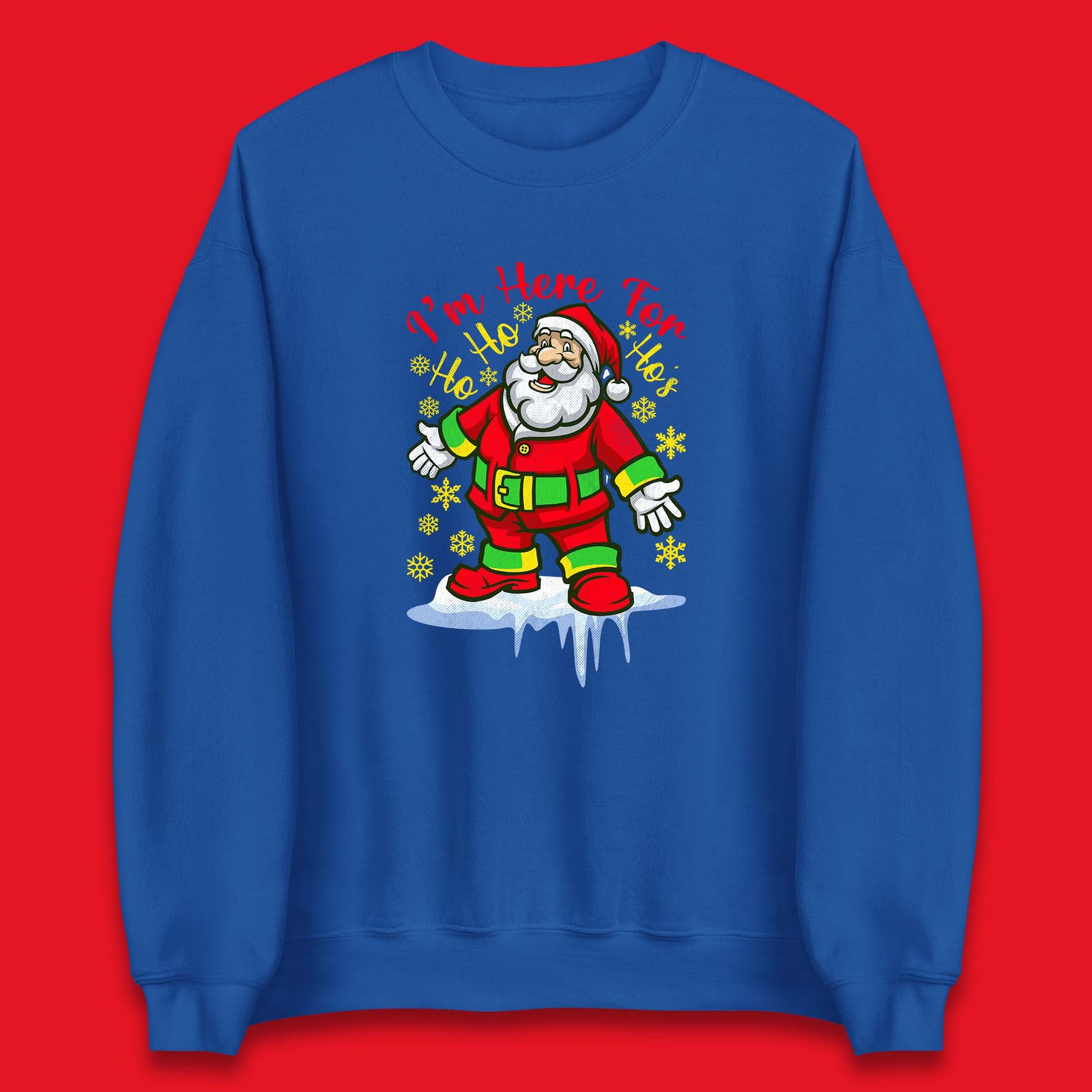 santa claus christmas sweatshirt