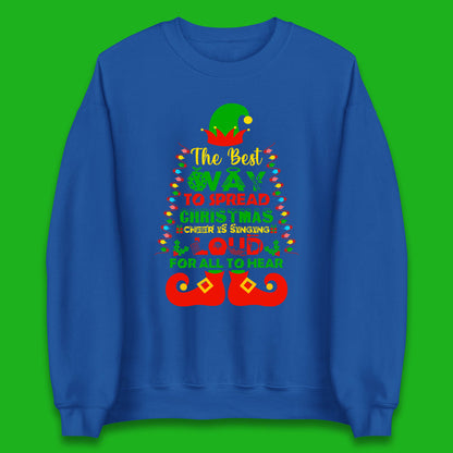 elf christmas sweatshirt