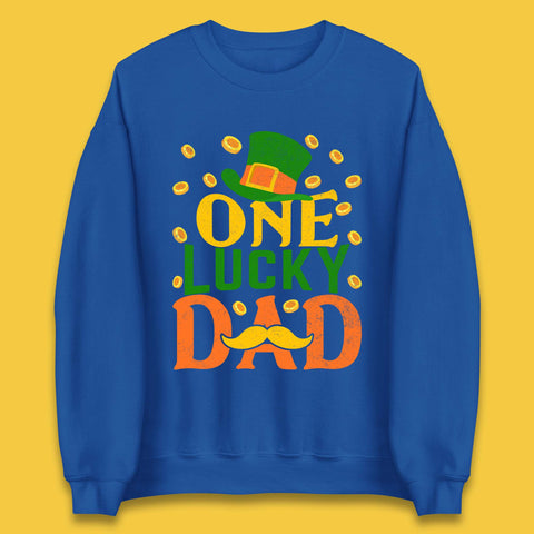 One Lucky Dad Patrick's Day Unisex Sweatshirt