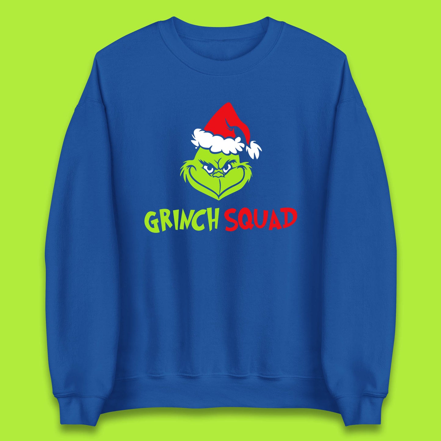 grinch squad christmas sweatshirt