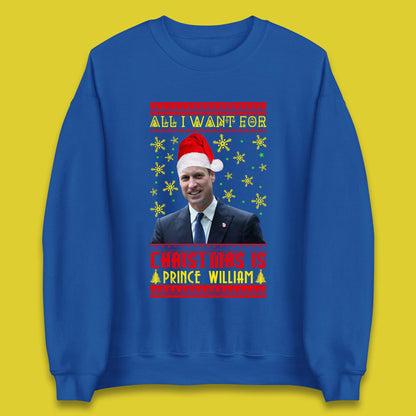 Want Prince William For Christmas Unisex Sweatshirt