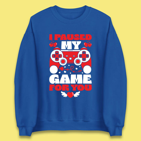Valentine's Day Gamer Unisex Sweatshirt