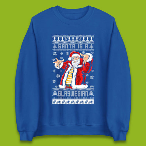 Santa Is A Glaswegian Christmas Unisex Sweatshirt