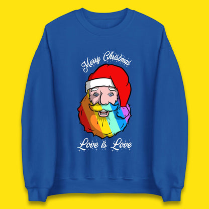 Gay Santa Christmas Unisex Sweatshirt