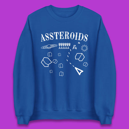 Assteroids Video Game Unisex Sweatshirt