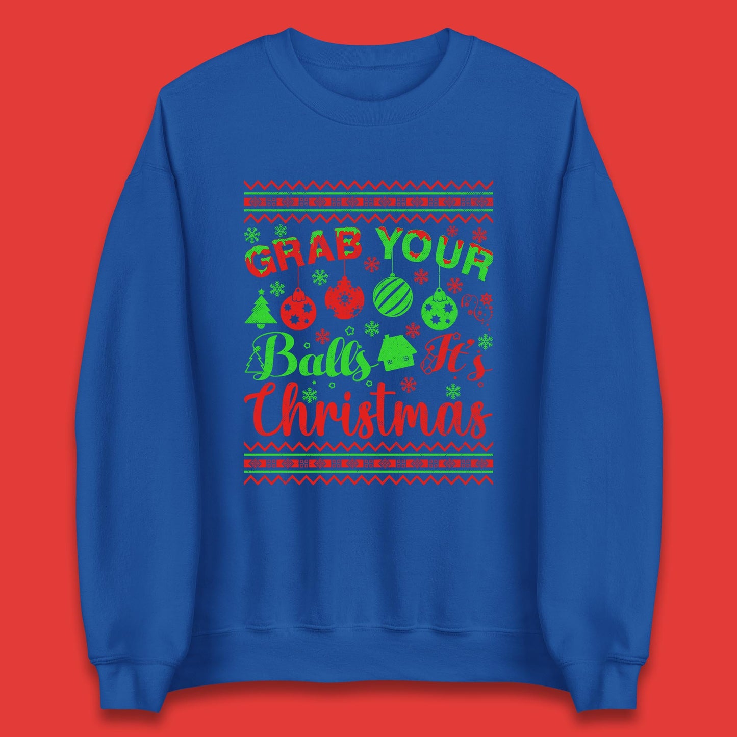 christmas ornament sweatshirt