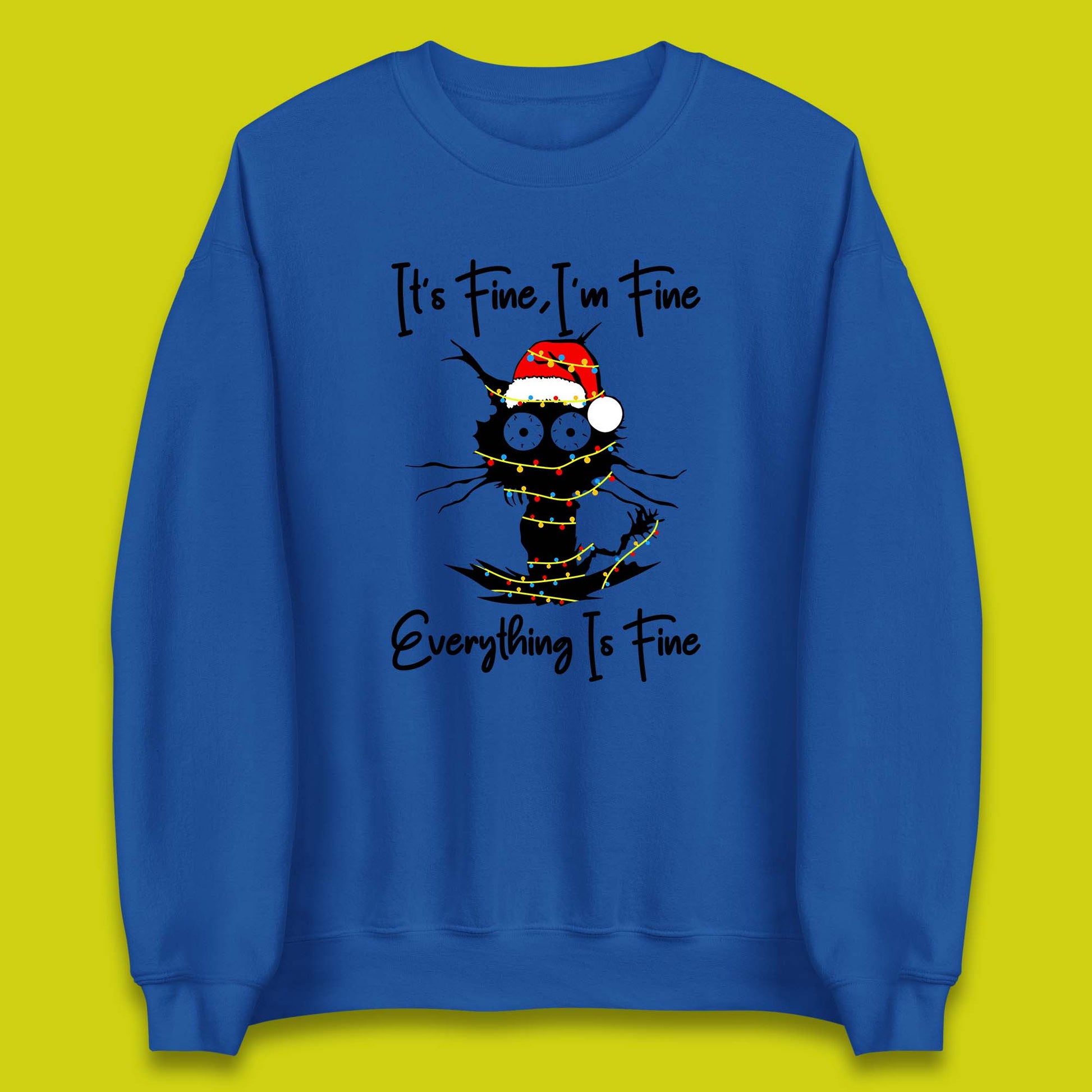 electrocuted cat sweatshirt