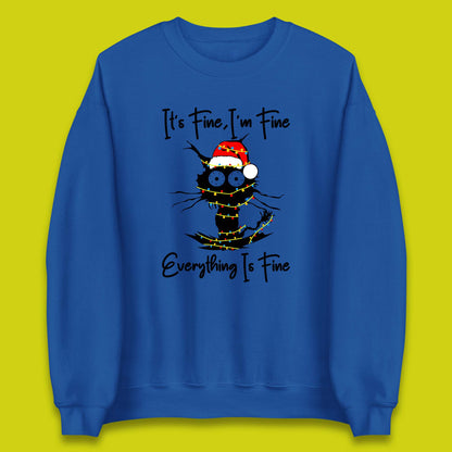electrocuted cat sweatshirt