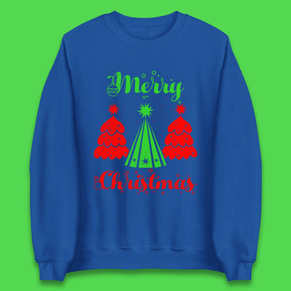 merry christmas tree sweatshirt