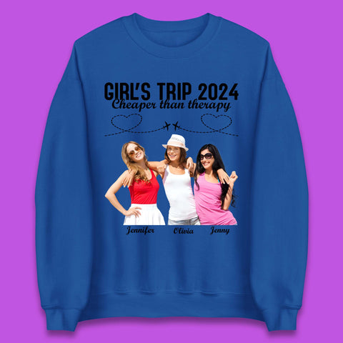 Personalised Girl's Trip Unisex Sweatshirt