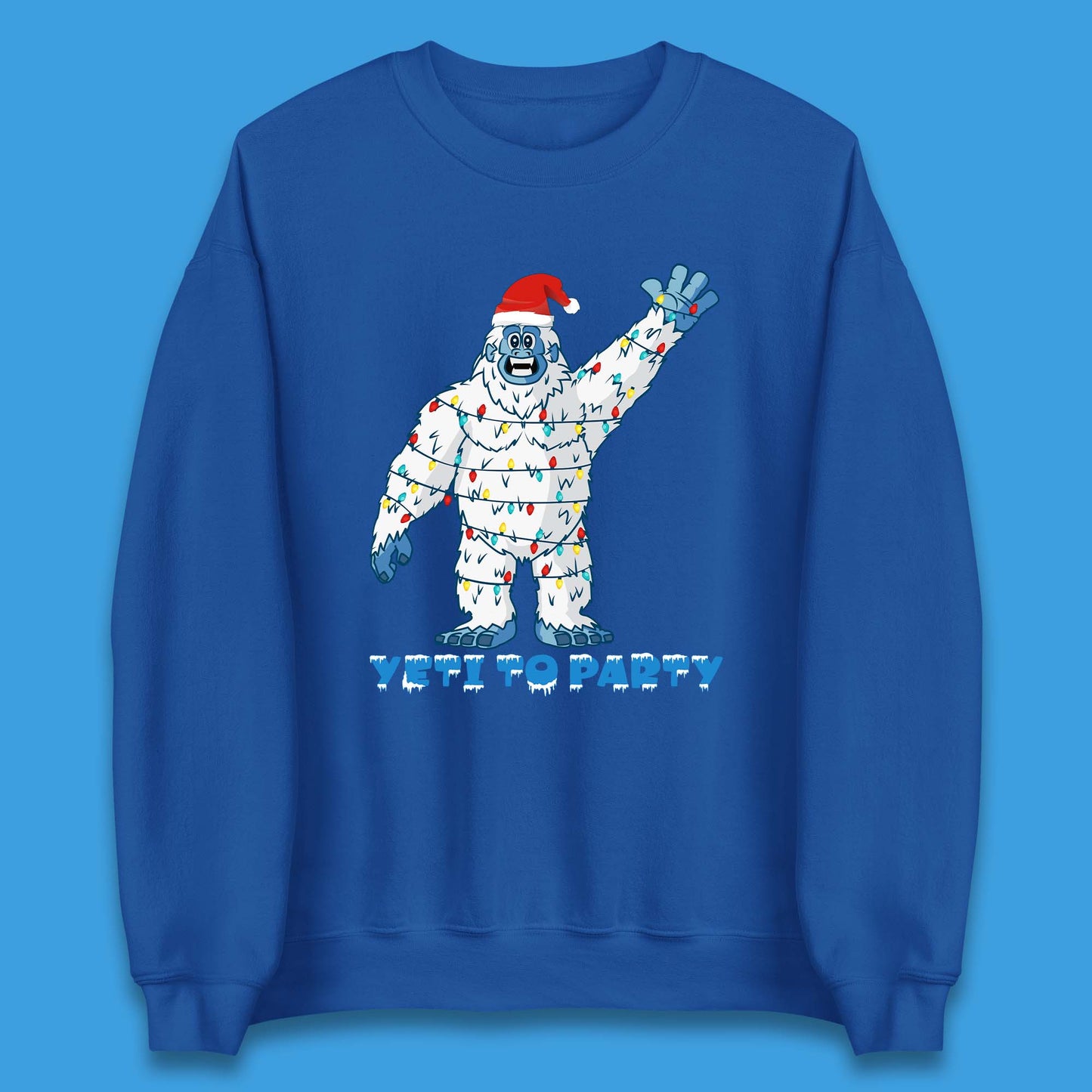 Yeti To Party Christmas Unisex Sweatshirt