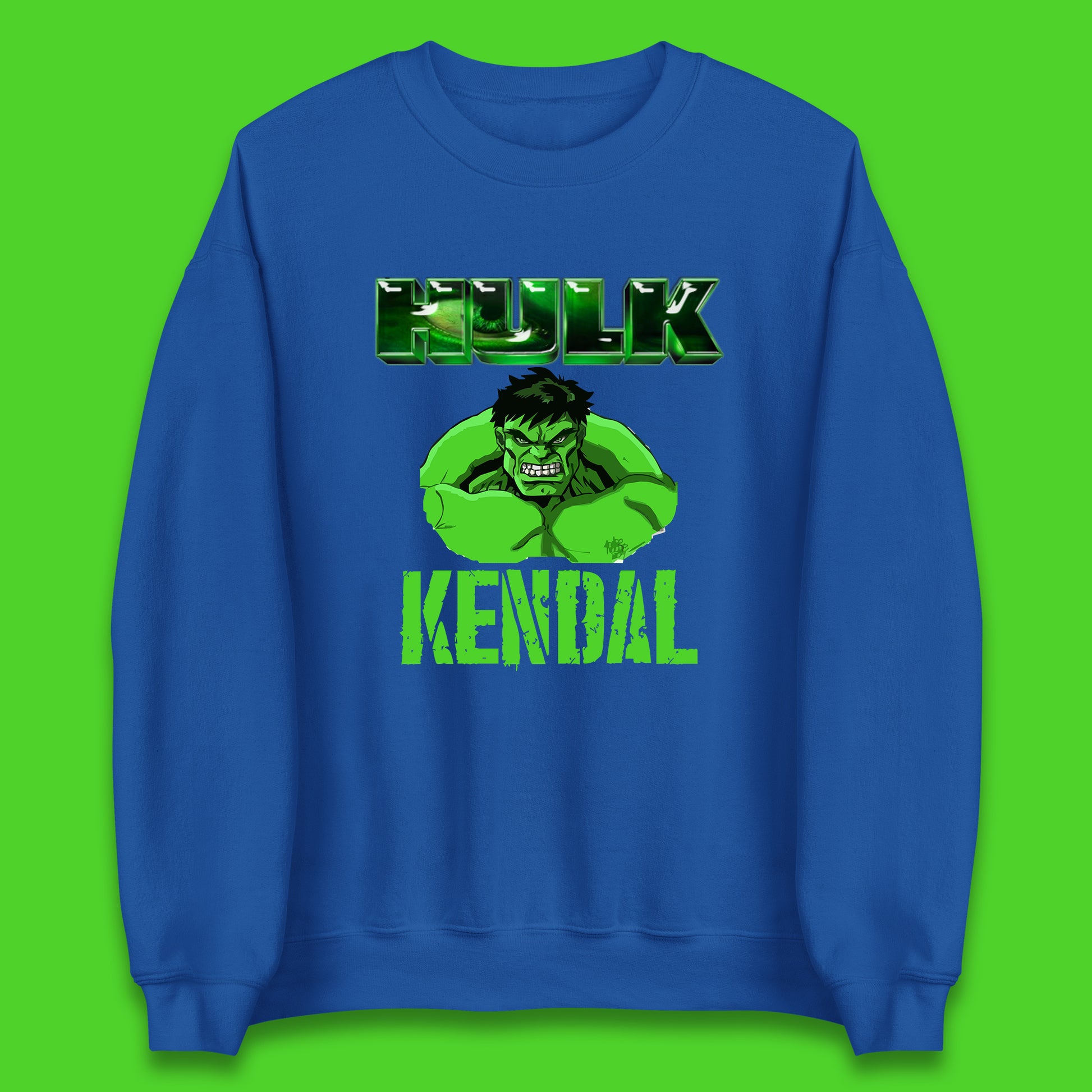 Personalised Incredible Hulk Jumper
