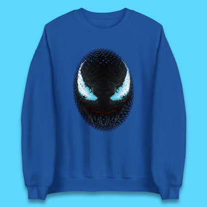 Marvel Venom Amoled Angry Venom Logo Marvel Avengers Superheros Movie Character Unisex Sweatshirt