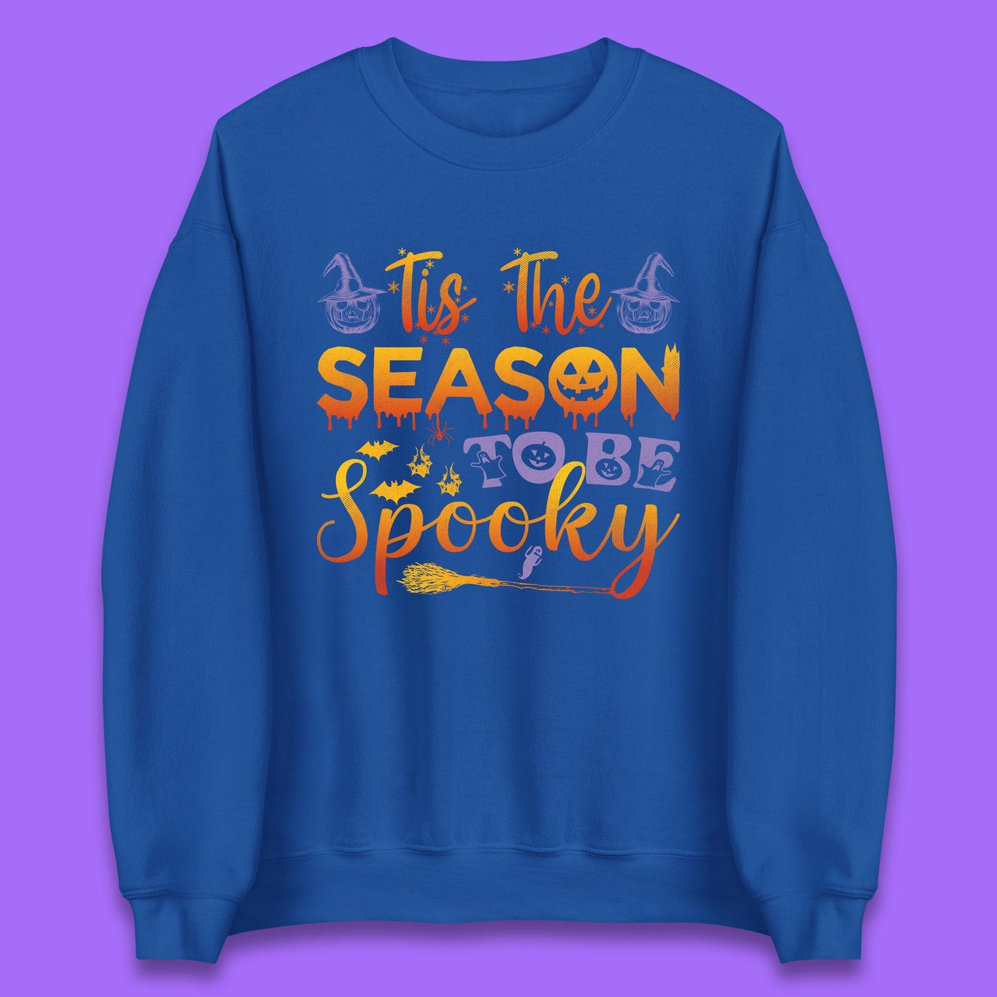 Tis The Season To Be Spooky Halloween Creepy Season Unisex Sweatshirt