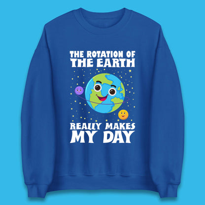 Rotation Of Earth Unisex Sweatshirt
