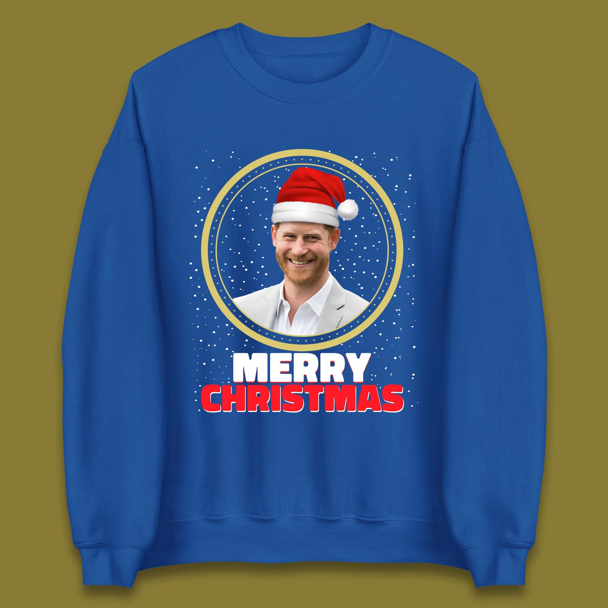 Prince Harry Christmas Unisex Sweatshirt