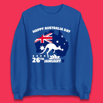 Happy Australia Day 26th January Unisex Sweatshirt