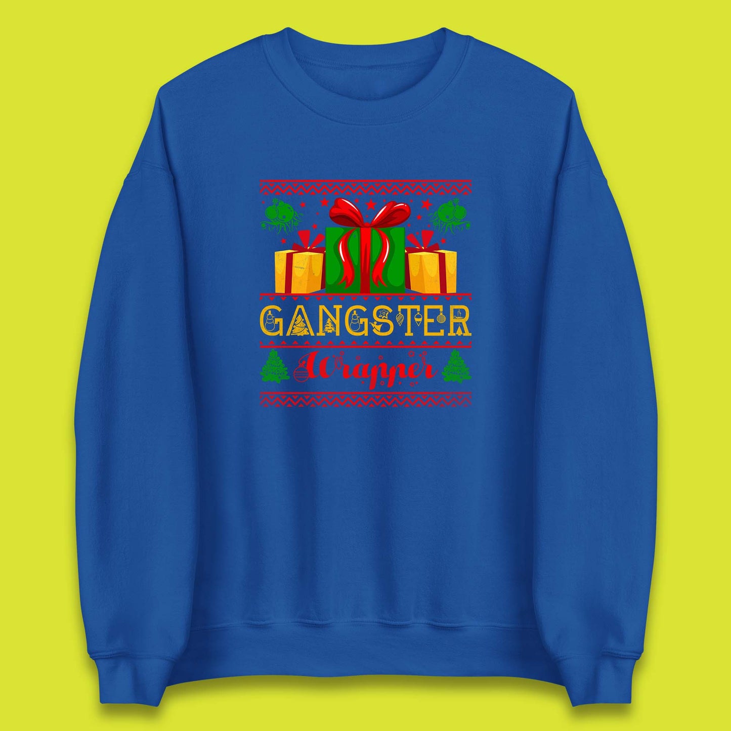 gangster wrapper sweatshirt