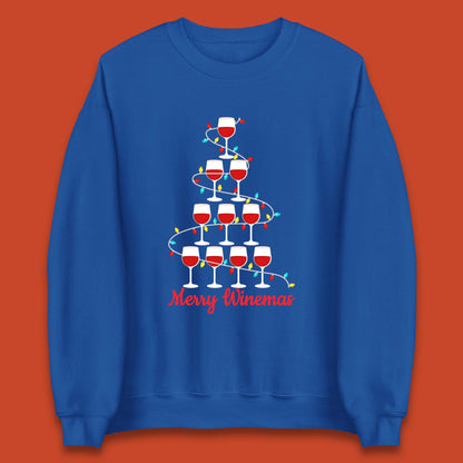 Merry Winemas Christmas Unisex Sweatshirt