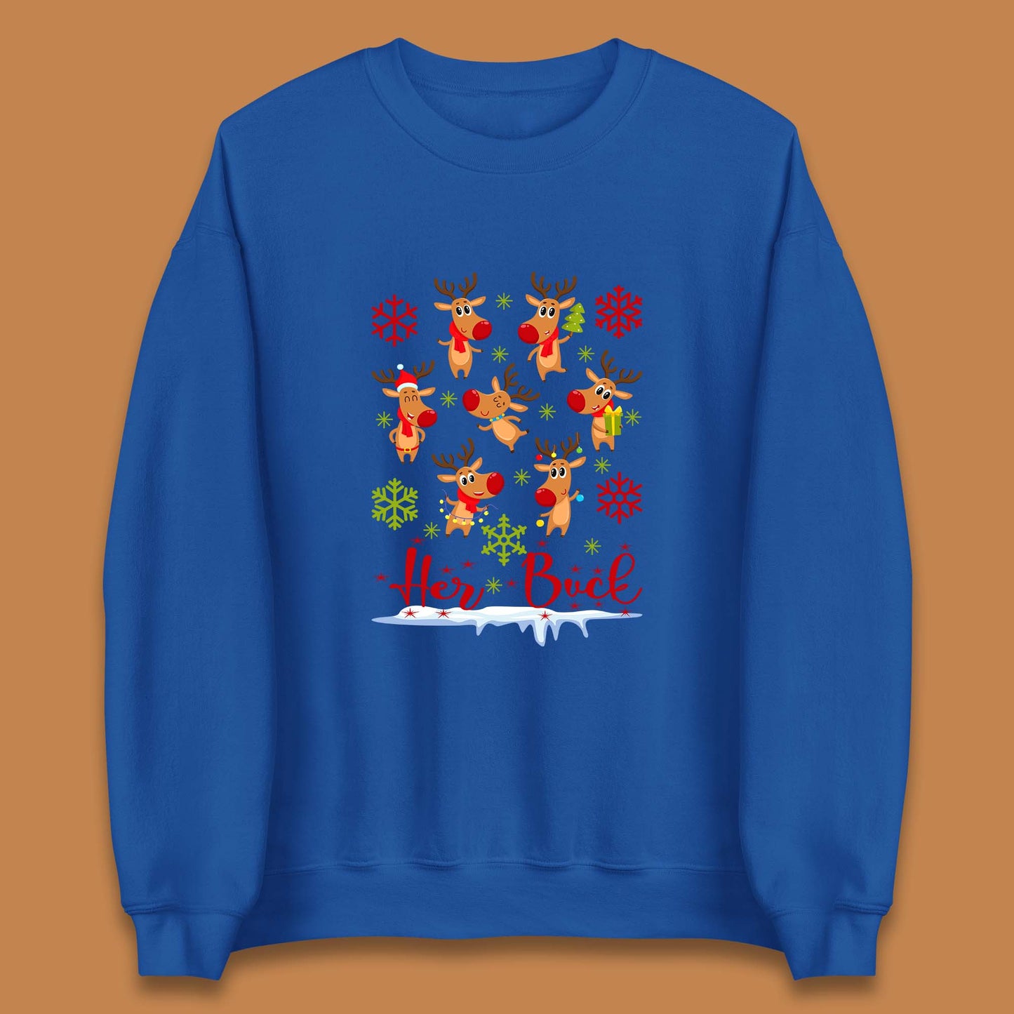 reindeers rudolph sweatshirt
