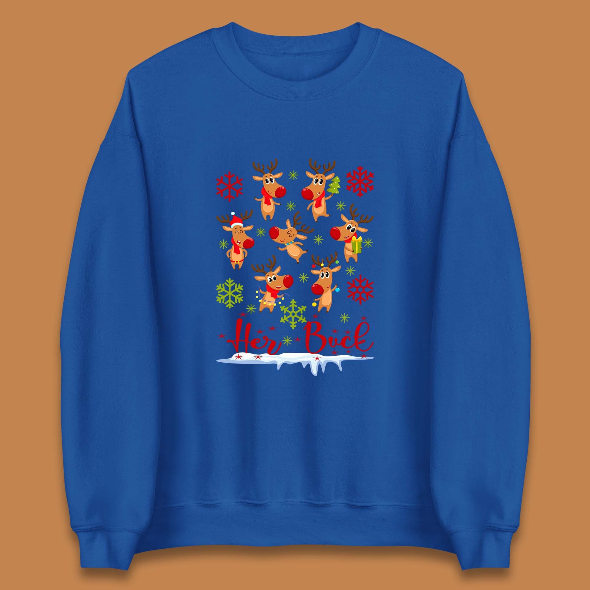 reindeers rudolph sweatshirt