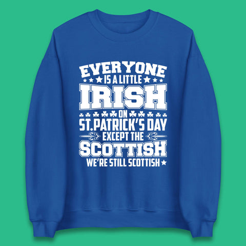 Scottish St Patrick's Day Unisex Sweatshirt