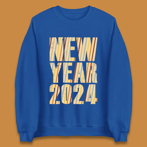 Retro Style New Year 2024 Unisex Sweatshirt