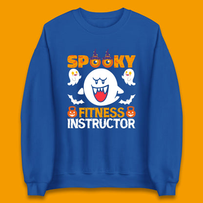 Halloween Spooky Fitness Instructor Super Mario Boo Halloween Costume Unisex Sweatshirt