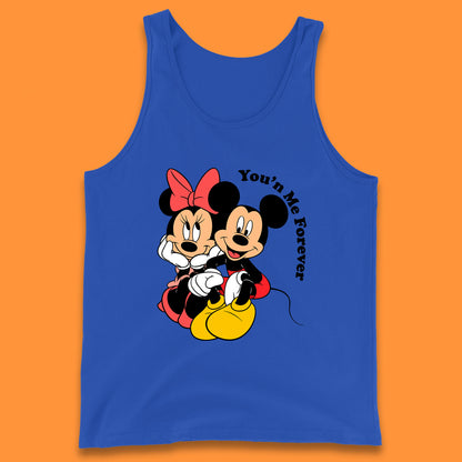 You'n Me Forever Disney Mickey & Minnie Mouse Disneyland Cartoon Characters Disney World Walt Disney Tank Top
