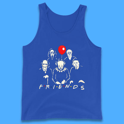 Halloween Friends Horror Movie Killers Characters Halloween Villians Tank Top
