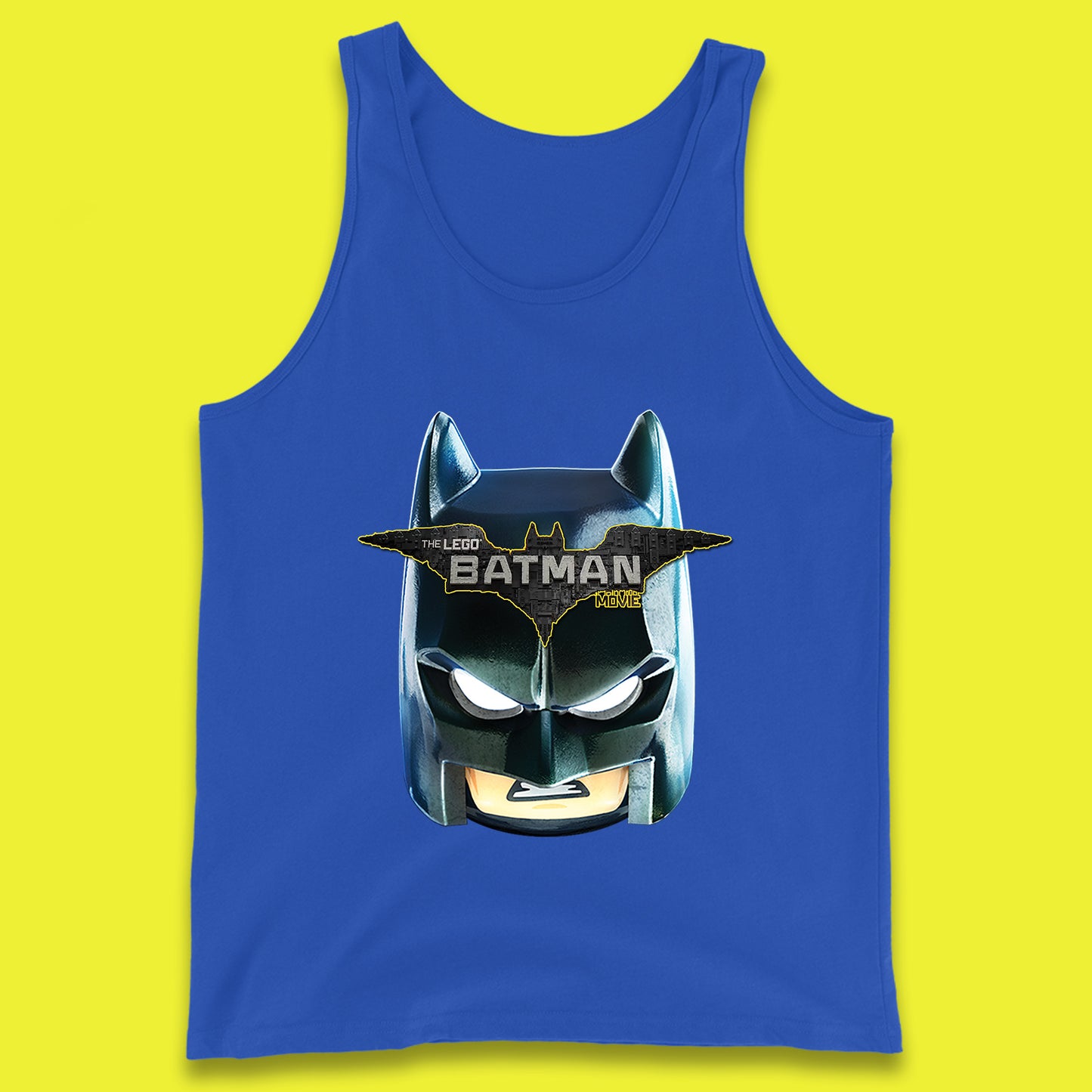 Lego Batman Head Lego Batman 3 Beyond Gotham The Lego Batman Movie DC Comics Tank Top