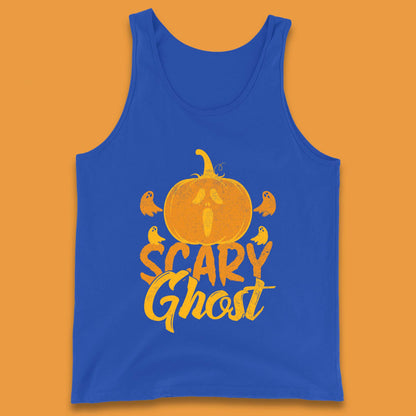 Scary Ghost Halloween Scream Ghost Face Horror Scary Pumpkin Ghostface Tank Top