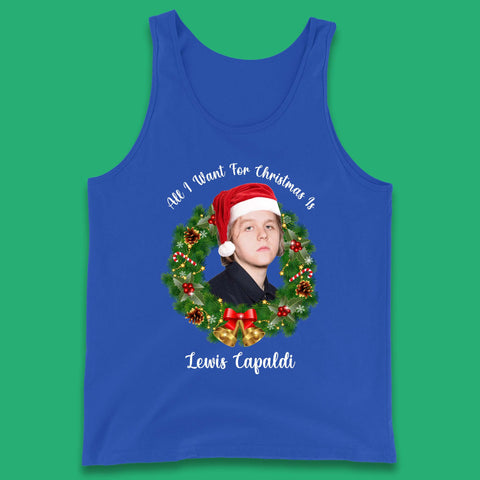 Lewis Capaldi Christmas Tank Top