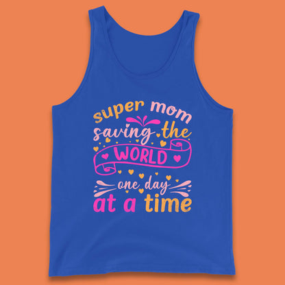 Super Mom Saving The World Tank Top