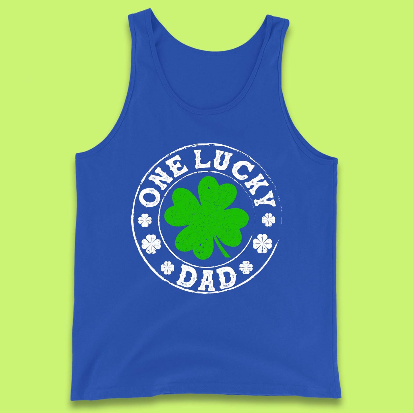 One Lucky Dad Tank Top
