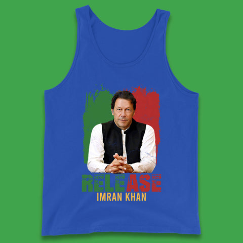 Release Imran Khan Prisoner No 804 Stand With Imran Khan Pakistan Tank Top