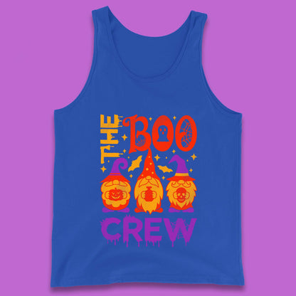 The Boo Crew Halloween Gnomes Squad Horror Scary Spooky Matching Costume Tank Top