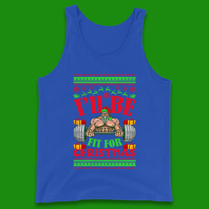 christmas gym tank top