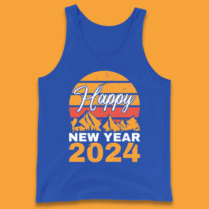 Happy New Year 2024 Camping Camping Tank Top