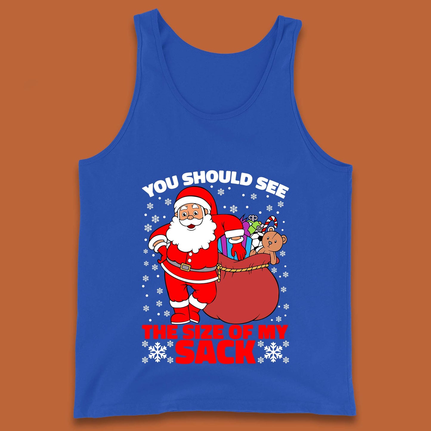 santa sack tank top