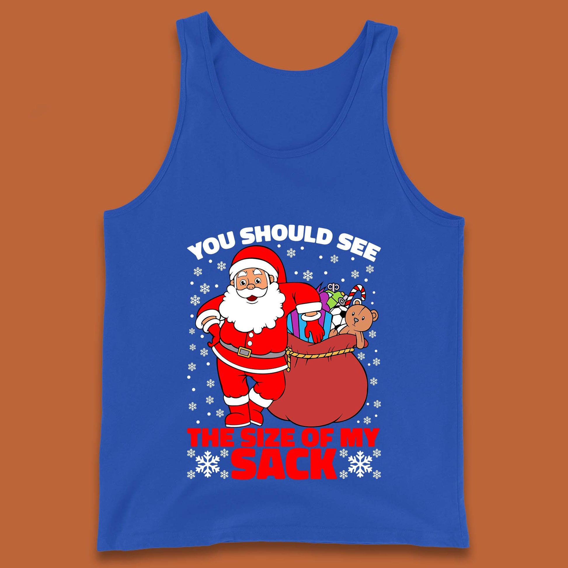 santa sack tank top