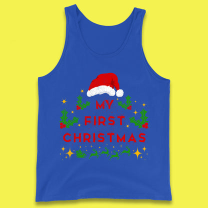 my first christmas winter tank top