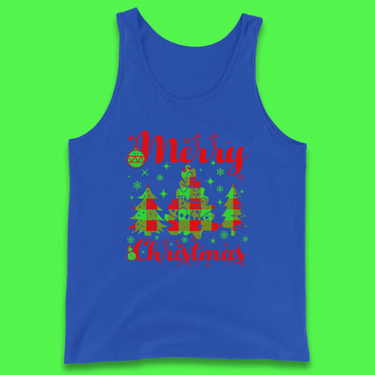 merry christmas trees tank top
