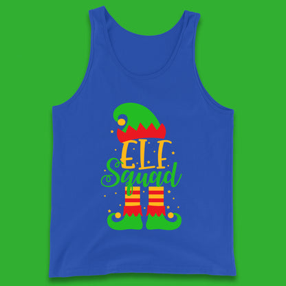 christmas elf squad tank top