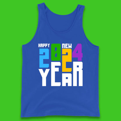 Happy New Year 2024 Tank Top