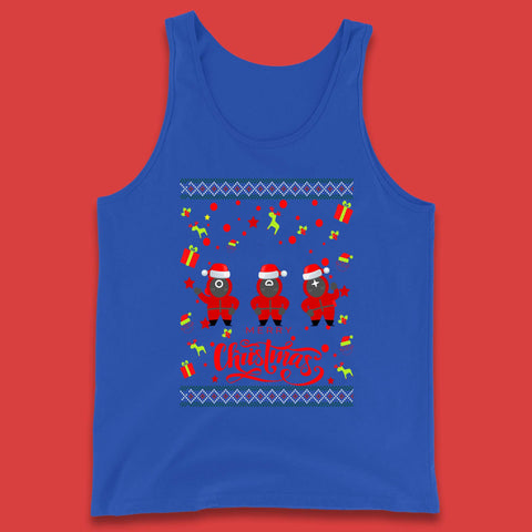 Squid Game Guards Christmas Tank Top